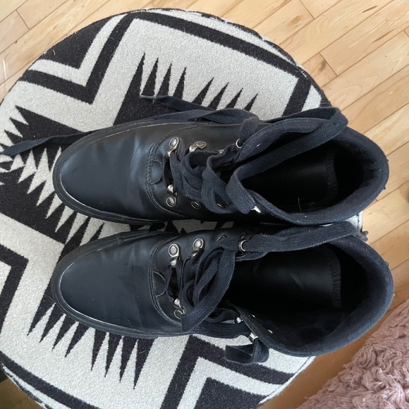 Leather Converse Shoes - Picture 1 of 2